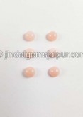 Pink Opal Smooth Round Cabochon